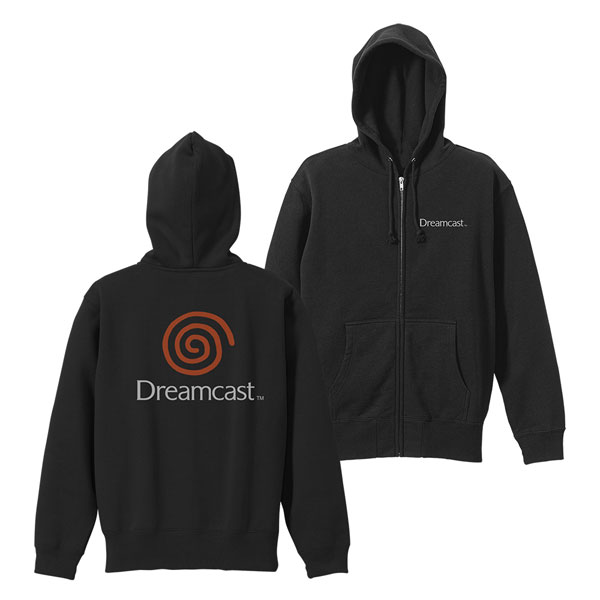 COSPA Dreamcast Zip Hoodie Ver.3.0/BLACK-M