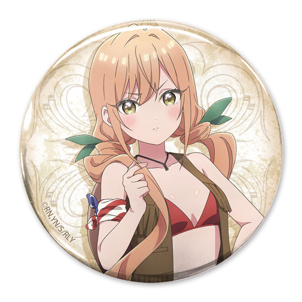 COSPA "The 100 Girlfriends Who Really, Really, Really, Really, Really Love You" New Illustration Karane Inda 65mm Tin Badge Cowgirl Ver.