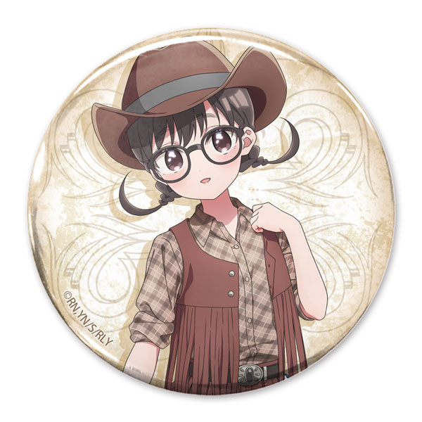 COSPA "The 100 Girlfriends Who Really, Really, Really, Really, Really Love You" New Illustration Chiyo Iin 65mm Tin Badge Cowgirl Ver. image 1