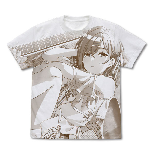 COSPA THE IDOLM@STER SHINY COLORS Madoka Higuchi All Print T-shirt /WHITE-XL