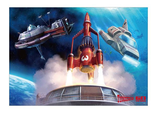 Bellfine Thunderbirds BOX Art B2 Poster Mechanic Selection Part 3 image 1