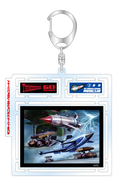 Bellfine Thunderbirds BOX Art Acrylic Keychain Mechanic Selection Part 1