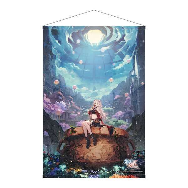 Koei Tecmo Games [Exclusive Sale] Atelier Karia B2 Double Suede Wall Scroll Teaser Illustration image 1