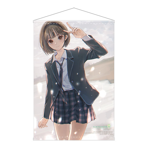 Koei Tecmo Games [Exclusive Sale] BLUE REFLECTION TIE B2 Double Suede Wall Scroll Gensou image 1