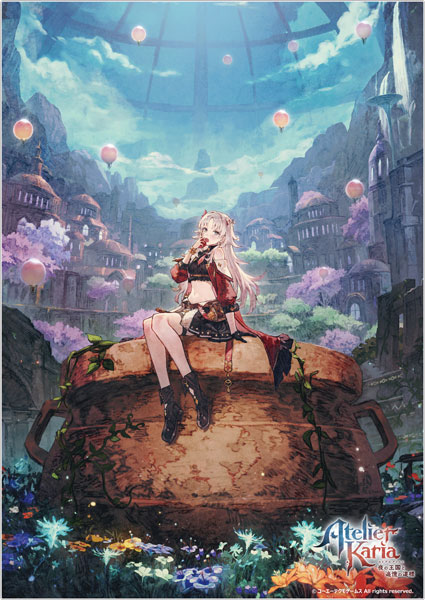 Koei Tecmo Games [Exclusive Sale] Atelier Karia B5 Acrylic Plate Teaser Illustration image 1