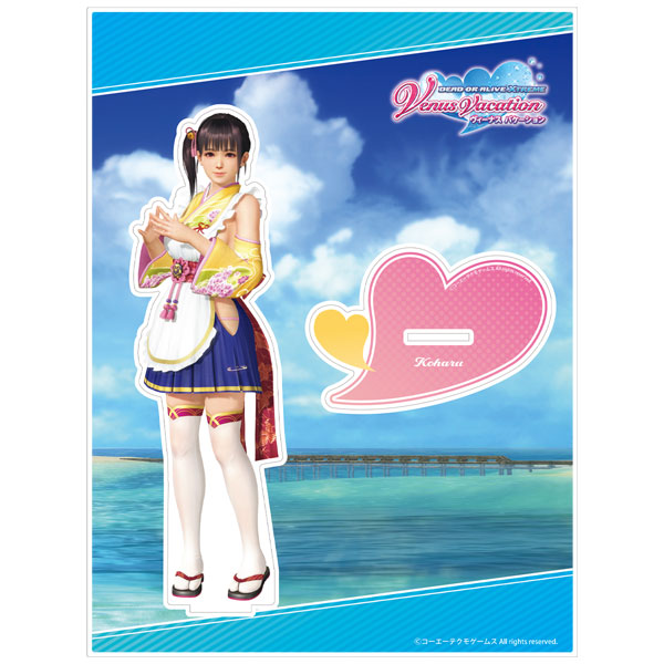 Koei Tecmo Games [Exclusive Sale] DEAD OR ALIVE Xtreme Venus Vacation Big Acrylic Figure Koharu