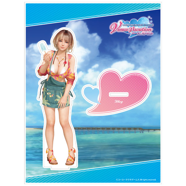 Koei Tecmo Games [Exclusive Sale] DEAD OR ALIVE Xtreme Venus Vacation Big Acrylic Figure Meg image 1