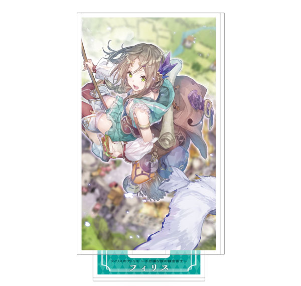 Koei Tecmo Games [Exclusive Sale] Atelier Firis Mini Acrylic Stand Plate Oozora e รูปภาพ 1