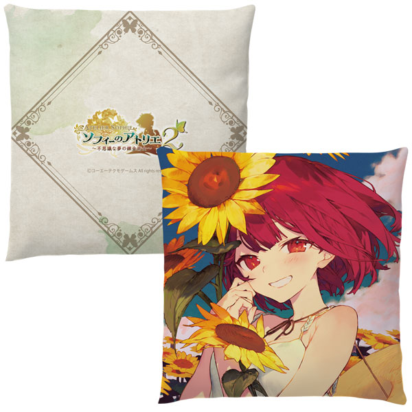 Koei Tecmo Games [독점 판매] Atelier Sophie 2 스퀘어 쿠션 나츠조라의 하나야시키 이미지 1