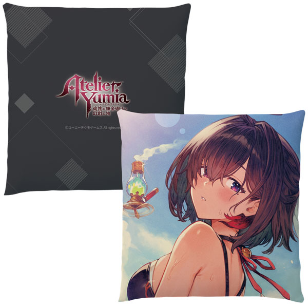 Koei Tecmo Games [Exclusive Sale] Atelier Yumia Square Cushion Sazanami Yurete image 1