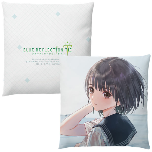 Koei Tecmo Games [Exclusive Sale] BLUE REFLECTION TIE Square Cushion Hinako image 1