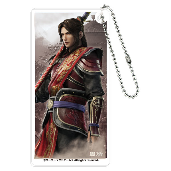 Koei Tecmo Games [Exclusive Sale] Dynasty Warriors ORIGINS Domino Style Keychain Zhou Yu