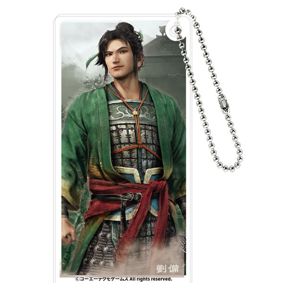 Koei Tecmo Games [Exclusive Sale] Dynasty Warriors ORIGINS Domino Style Keychain Liu Bei รูปภาพ 1