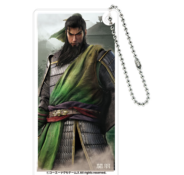 Koei Tecmo Games [Exclusive Sale] Dynasty Warriors ORIGINS Domino Style Keychain Guan Yu Bild 1