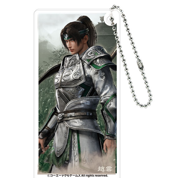 Koei Tecmo Games [Exclusive Sale] Dynasty Warriors ORIGINS Domino Style Keychain Zhao Yun รูปภาพ 1