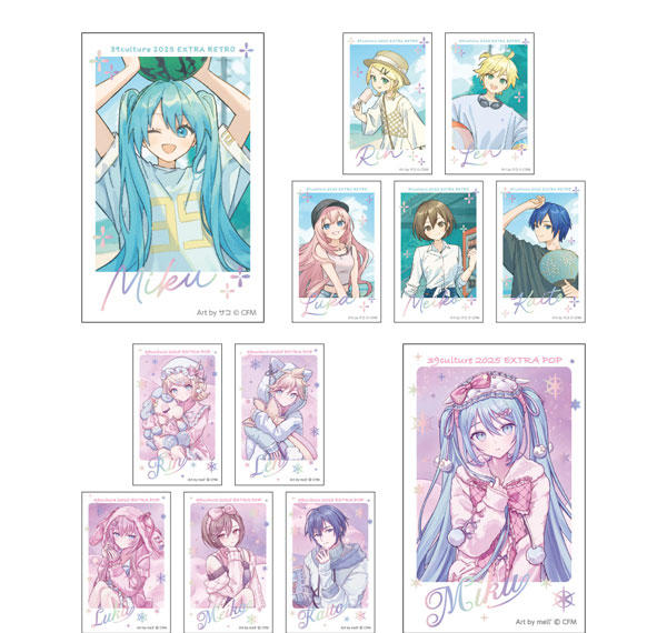 Caravan 39Culture 2025 EXTRA Trading Foil Card 12Pack BOX รูปภาพ 1
