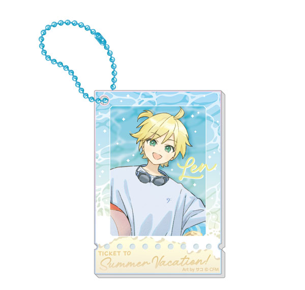 Caravan 39Culture 2025 EXTRA RETRO Aurora Acrylic Keychain Kagamine Len Bild 1
