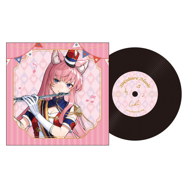 Caravan 39Culture 2026 MUSIC Record Style Coaster Megurine Luka
