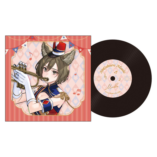 Caravan 39Culture 2026 MUSIC Record Style Coaster MEIKO Bild 1