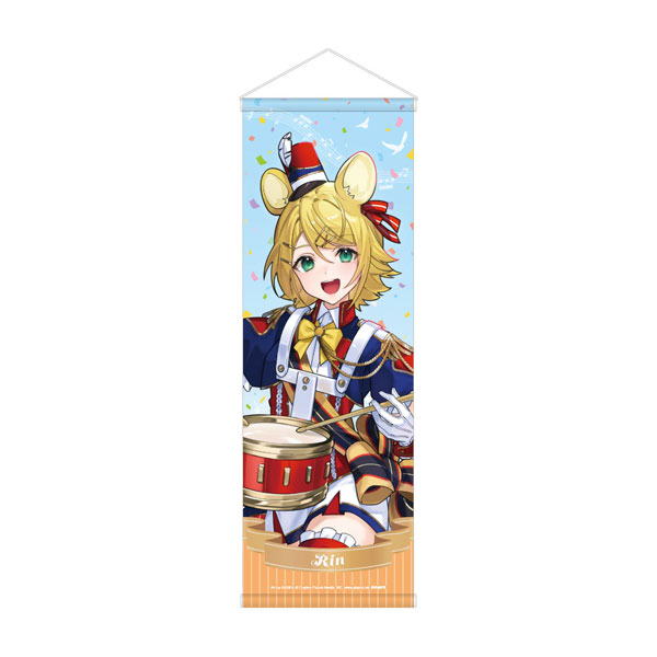 Caravan 39Culture 2026 MUSIC B2 Half Wall Scroll Kagamine Rin image 1