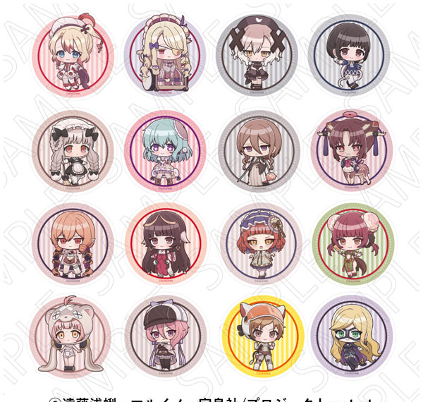 TOKYOGETS TV Anime "Magical Girl Raising Project restart" Trading Sticker 16 Item Set