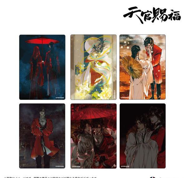 Anique "Heaven Official's Blessing" Trading Clear Card 6Pack BOX รูปภาพ 1
