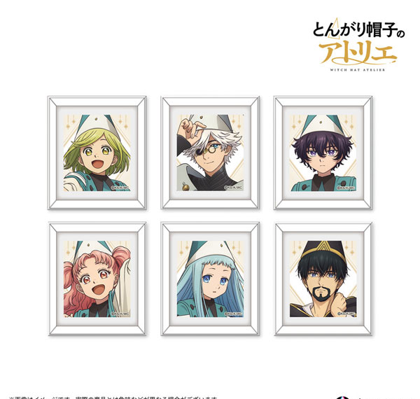 Anique Witch Hat Atelier Trading Frame Magnet 6Pack BOX Bild 1