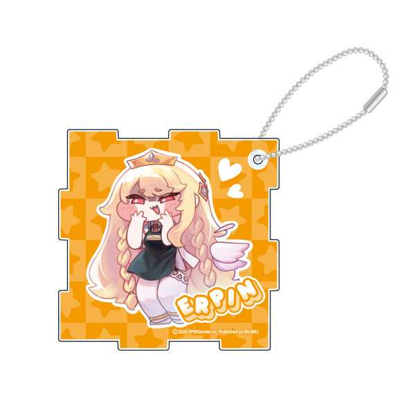 [Exclusive Sale] Trickcal: Chibi Go Puzzle-Shaped Keychain Erpin รูปภาพ 1