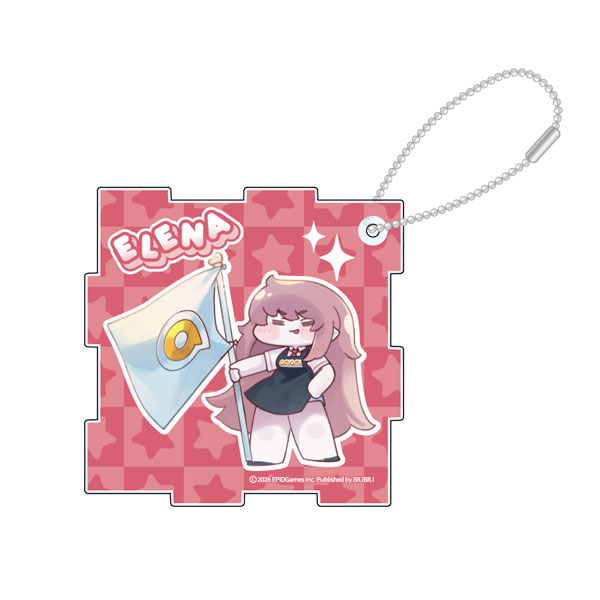 [Exclusive Sale] Trickcal: Chibi Go Puzzle-Shaped Keychain Elena รูปภาพ 1