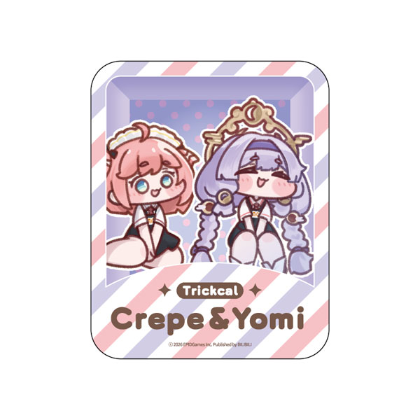 [Exclusive Sale] Trickcal: Chibi Go Magnet Sheet Yomi & Crepe