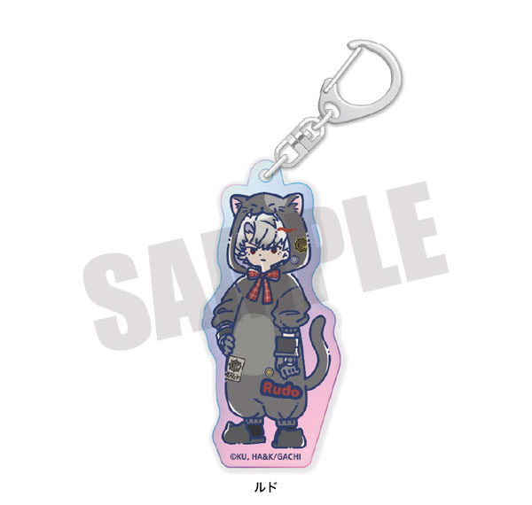 Playful Mind Company TV Anime "Gachiakuta" Retro Pop Vol.3 Aurora Acrylic Keychain Rudo รูปภาพ 1