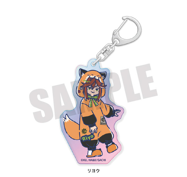Playful Mind Company TV Anime "Gachiakuta" Retro Pop Vol.3 Aurora Acrylic Keychain Riyo รูปภาพ 1