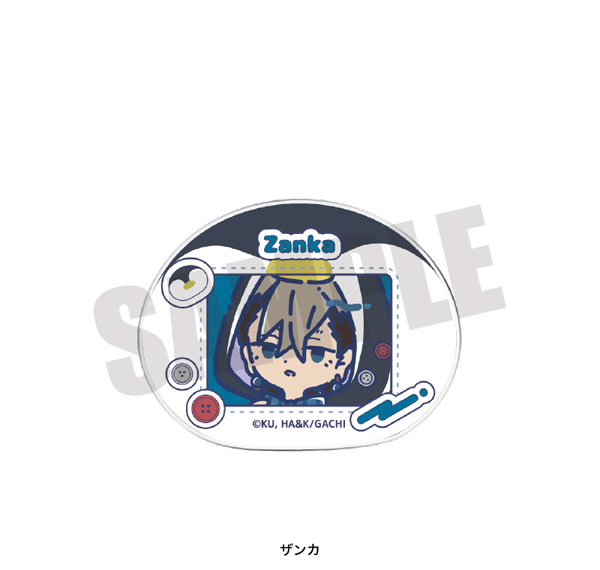 Playful Mind Company TV Anime "Gachiakuta" Retro Pop Vol.3 Acrylic Badge Zanka รูปภาพ 1