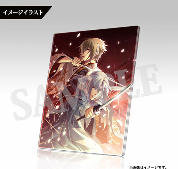 Idea Factory Relief Style Acrylic Board (C) "Hakuouki Shinkai Fuukaden for Nintendo Switch" Limited Edition Package Illustration รูปภาพ 1