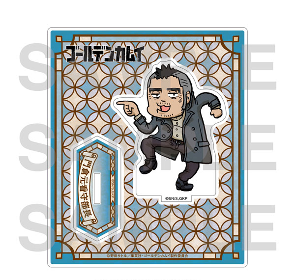 EDITH inc. TV Anime "Golden Kamuy" x Kumamine Acrylic Stand Head Jailer Kadokura รูปภาพ 1