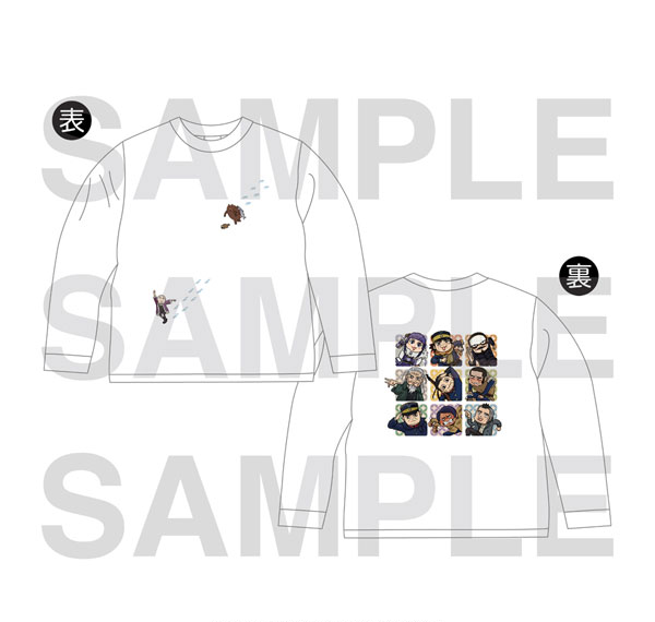 EDITH inc. TV Anime "Golden Kamuy" x Kumamine Long T-shirt L
