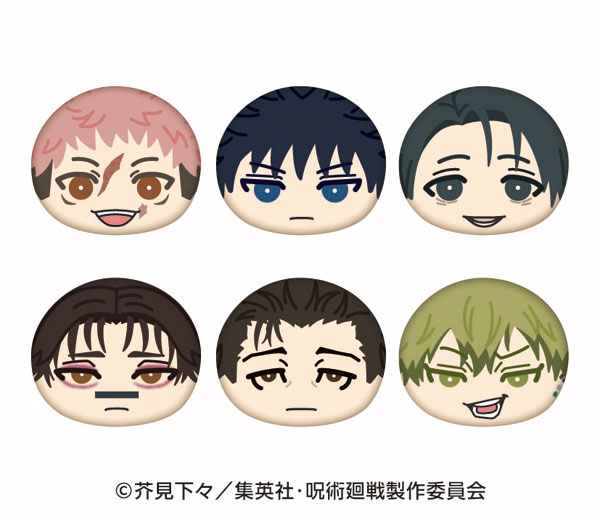 Ensky TV Anime "Jujutsu Kaisen" Omanjuu Niginigi Mascot The Culling Game 6Pack BOX