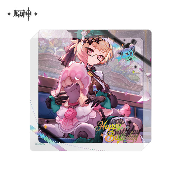 miHoYo Genshin Impact "Destined Day" Character Thick Acrylic Coaster Emilie (2025) Bild 1