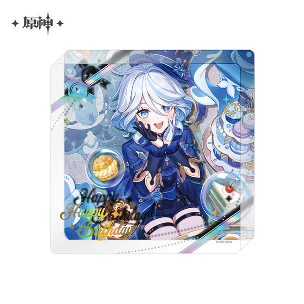 miHoYo Genshin Impact "Destined Day" Character Thick Acrylic Coaster Furina (2025)