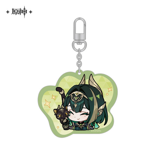 miHoYo Genshin Impact Chibi Stamp Series Acrylic Strap Nefer 圖片 1