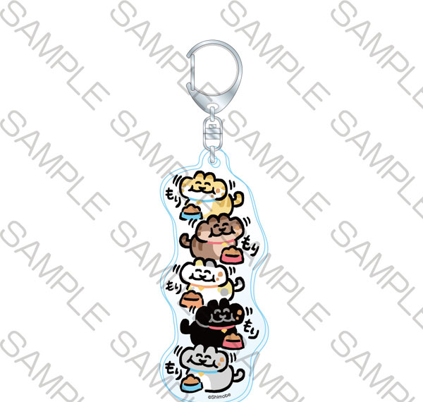 KADOKAWA Neko to Shimobe Slightly Long Acrylic Keychain - Nom Nom รูปภาพ 1