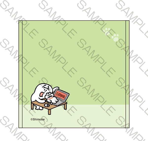 KADOKAWA Neko to Shimobe Hand Towel - Tonomaru and Shimobe [Specially Drawn Illustration] รูปภาพ 1
