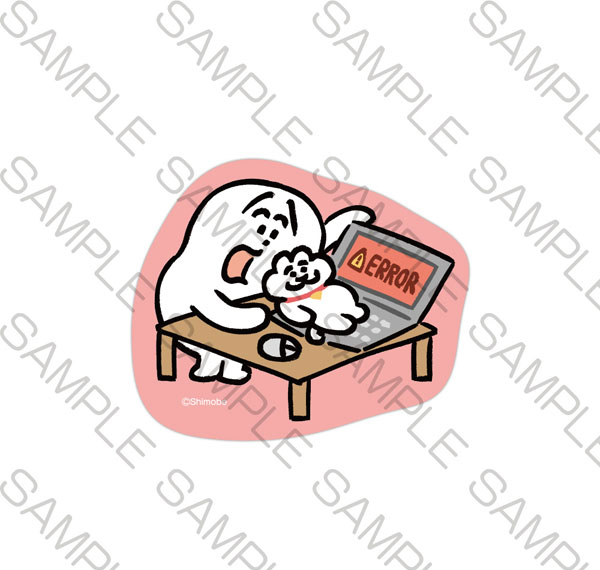 KADOKAWA Neko to Shimobe Sticker - Tonomaru and Shimobe [Specially Drawn Illustration]