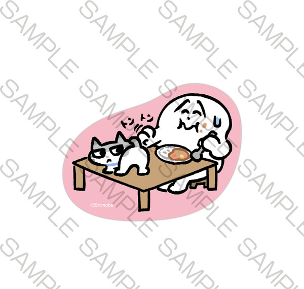 KADOKAWA Neko to Shimobe Sticker - Kagemaru and Shimobe [Specially Drawn Illustration] รูปภาพ 1