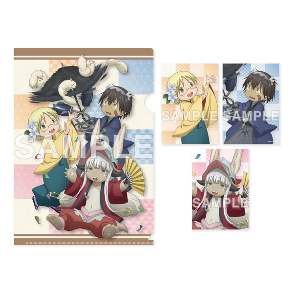 KADOKAWA Made in Abyss: Awakening Mystery Clear File & Photo-style Illustration Set Kimono ver.