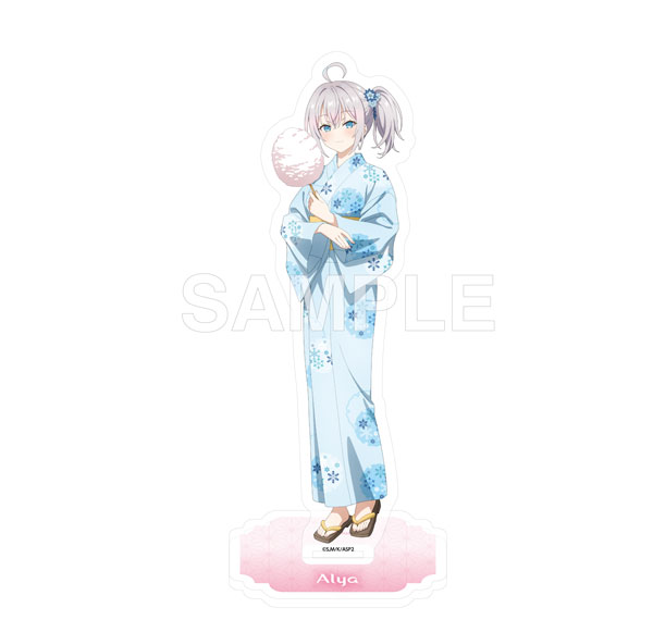 KADOKAWA Alya Sometimes Hides Her Feelings in Russian Acrylic Stand Figure Yukata ver. - Alya รูปภาพ 1