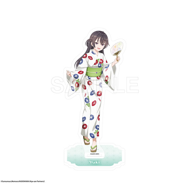 KADOKAWA Alya Sometimes Hides Her Feelings in Russian Acrylic Stand Figure Yukata ver. - Yuki