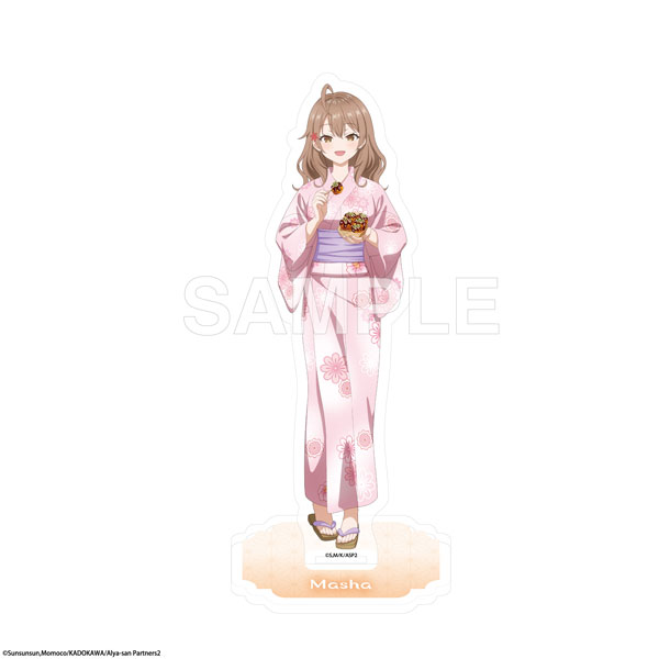 KADOKAWA Alya Sometimes Hides Her Feelings in Russian Acrylic Stand Figure Yukata ver. - Masha image 1