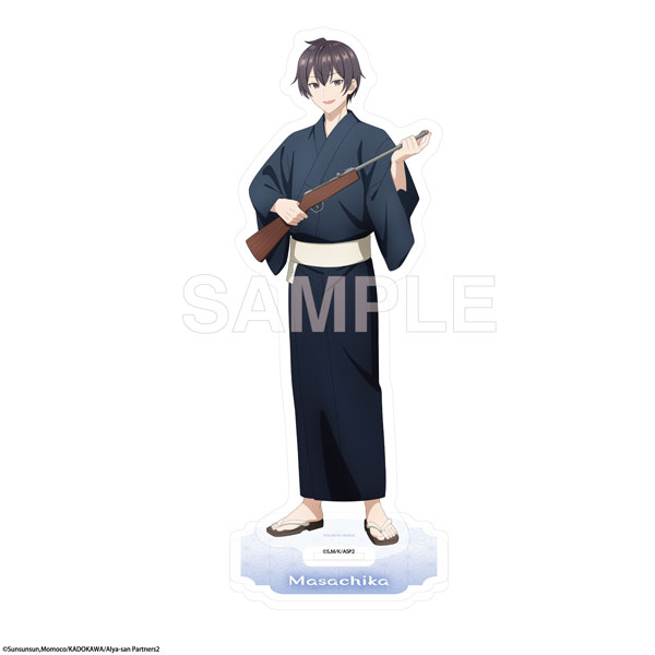 KADOKAWA Alya Sometimes Hides Her Feelings in Russian Acrylic Stand Figure Yukata ver. - Masachika