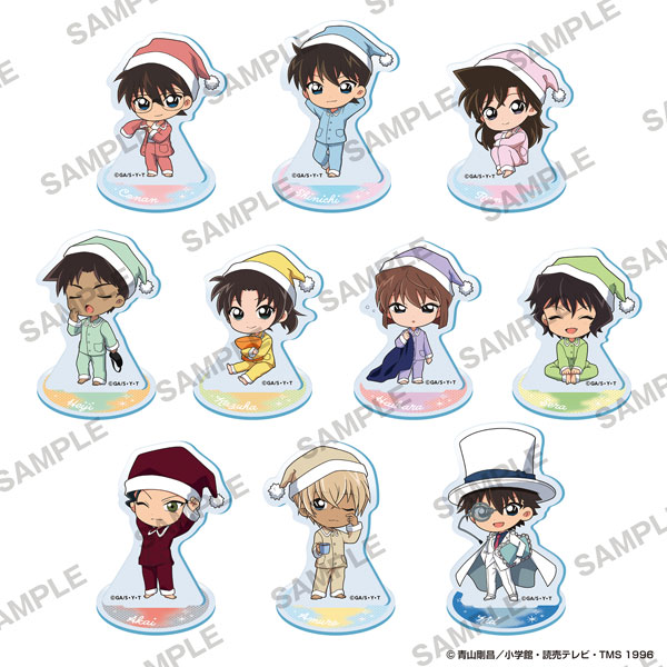 KADOKAWA Detective Conan Niitengo Acrylic Stand Collection - Pajama Ver. 10Pack BOX